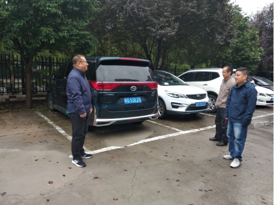 我公司“國(guó)慶”期間檢查車輛封存、值班情況